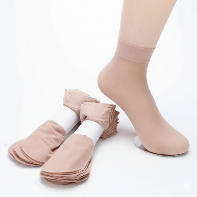 [20+2켤레] 여성 발목스타킹 고탄력 슬림핏