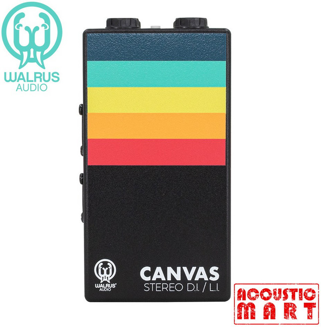 월러스 오디오 Canvas Stereo 스테레오 D.I. & L.I. (다이렉트 박스 라인 아이솔레이터 겸용)