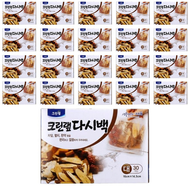 크린랩 다시백 육수 국물 다시팩 대용량, 1박스