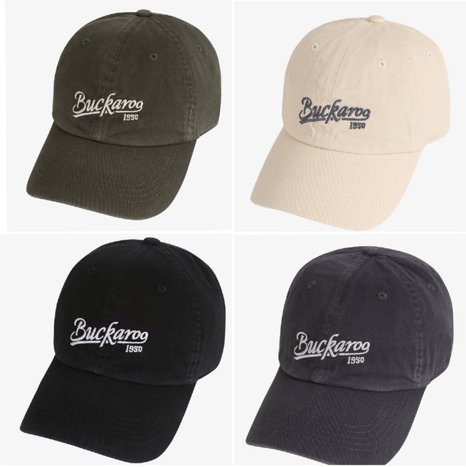 버커루 공용 버커루 흘림체 모자_US