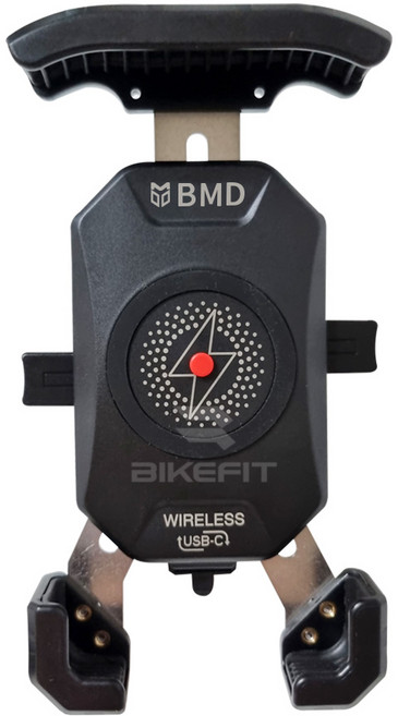 오토바이 무선 핸드폰 충전기 거치대 미러형 원터치 휴대폰