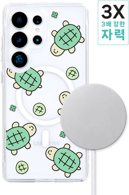 갤럭시S23 울트라 S918 전용 강력한 메가 맥세이프 디자인 투명케이스