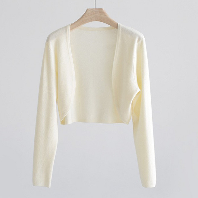 메이킹유 봄여름 크롭 가디건 WA6163쿨링볼레로(~77size 추가)