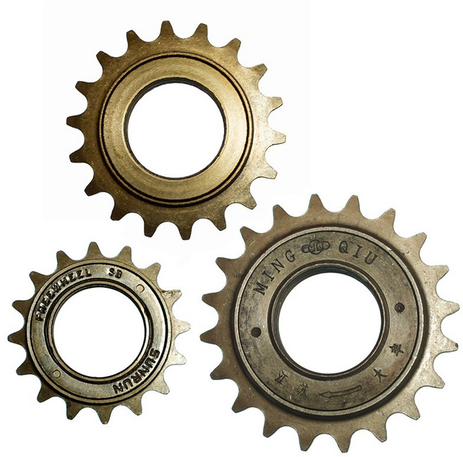 자전거 1단 프리휠 싱글기어 아동용 자전거 부인용 자전거 픽시 자전거 생활 자전거, 20T, 1개