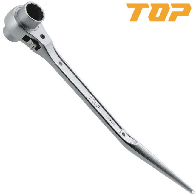 TOP 탑 건축용 라쳇렌치 RM17x19N-BT 라쳇렌치, 1개