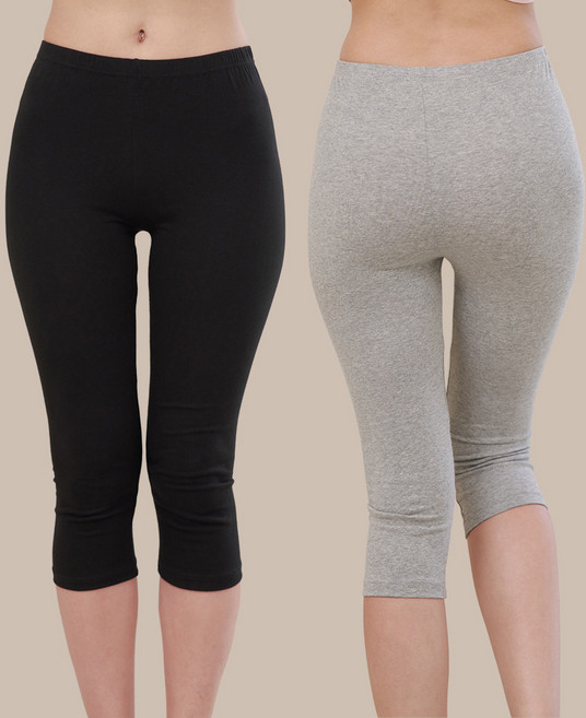 국산 순면 레깅스 8부