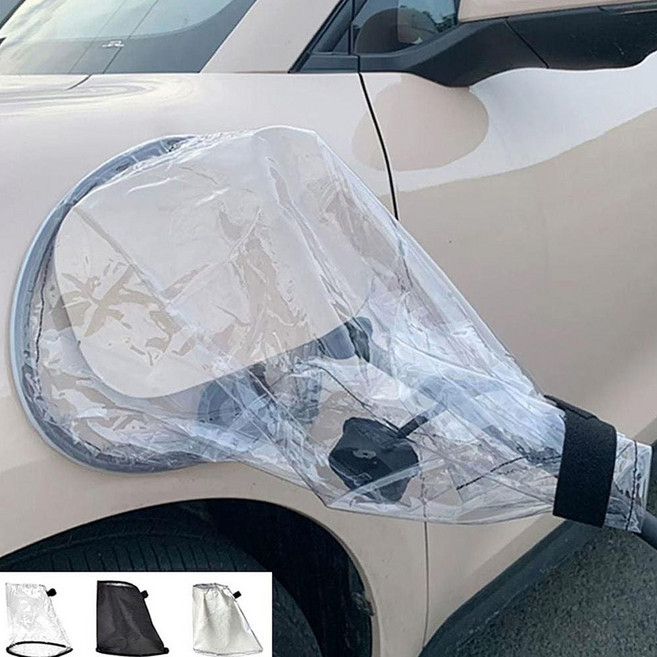 전기차 충전 방수 커버 눈가림 비가림 레인 덮개 가리개, 투명, 1개