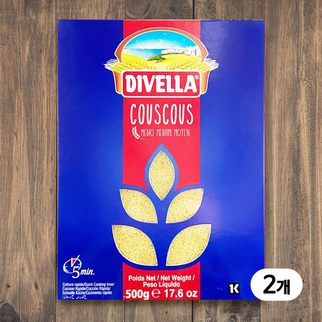 디벨라 쿠스쿠스, 500g, 2개