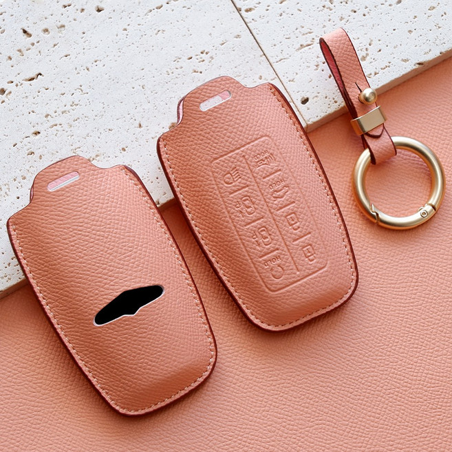 트니르 제네시스 호환 G80 GV80 G70 GV70 G90 차 키케이스, 제네시스B타입, 피치핑크