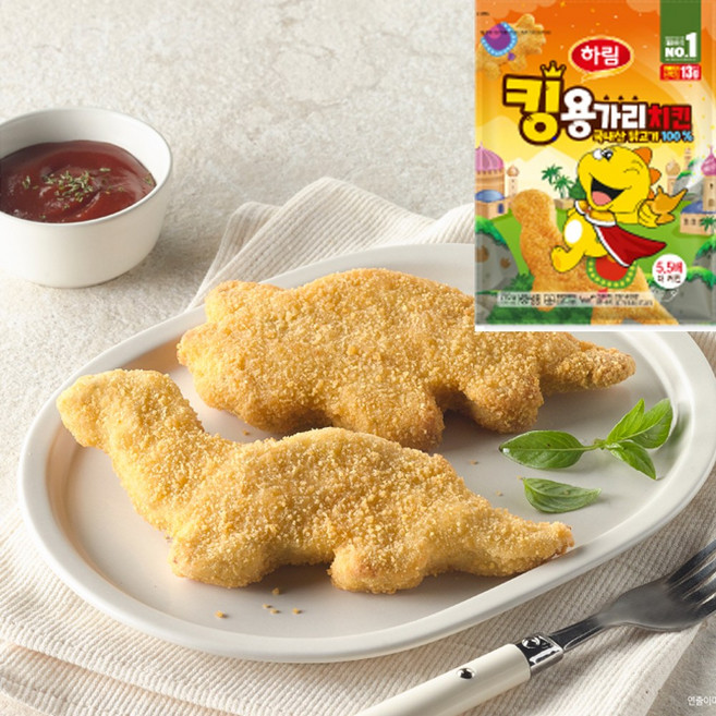 하림 킹용가리 치킨너겟 770g, 1개