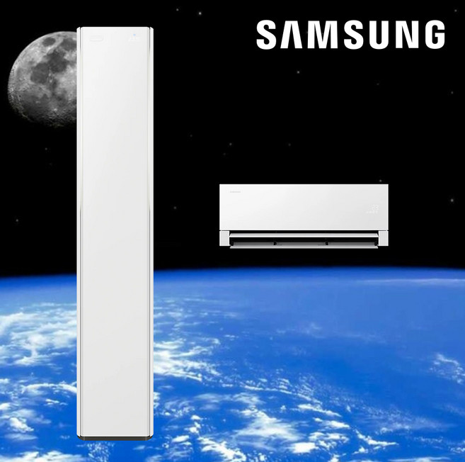 삼성 1등급 비스포크 무풍 청정 콤보 갤러리 프로 멀티 2in1에어컨 AF90H17D38WRS 17+6평 실외기포함, 일반배관형