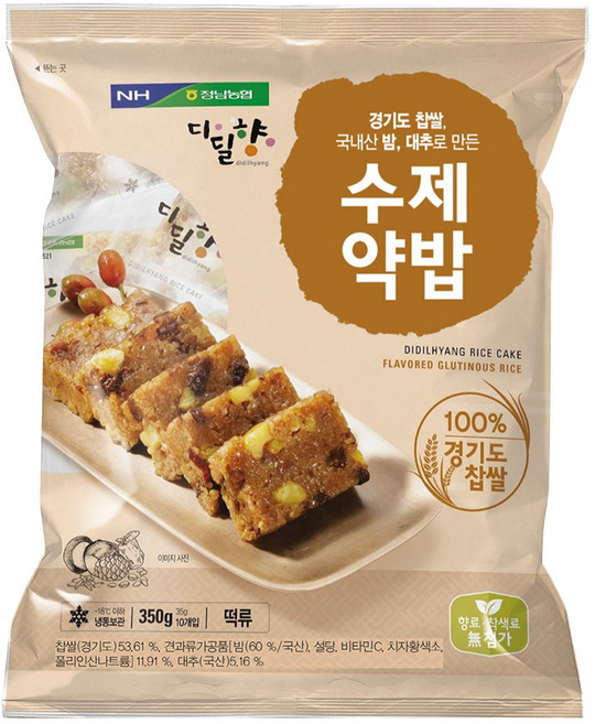 농협 영양 찰떡 수제약밥 350g, 1개