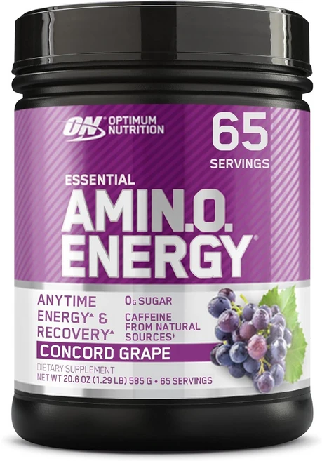 ON아미노에너지 포도 맛 270g EAA 필수 아미노산 보충제 옵티멈 뉴트리션 Optimum Nutrition, 585g, 1개 - 쿠팡