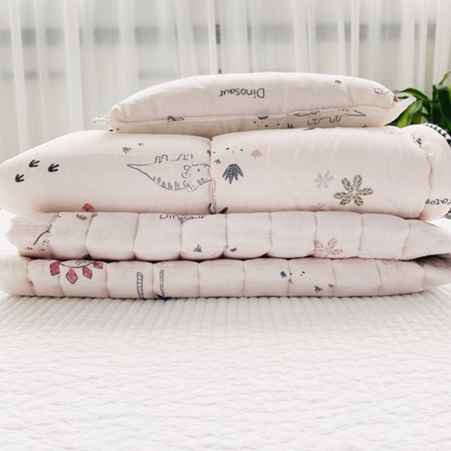 송화침장 어린이 싱글이불 텐셀 모달 100 털안붙는 키즈이불 (세탁망 증정), 싱글이불1장+베개커버1장+싱글패드1장, 핑크