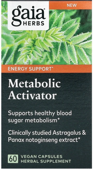 Gaia Herbs Metabolic Activator 60 Vegan Capsules, 1개, 60정 - 쿠팡