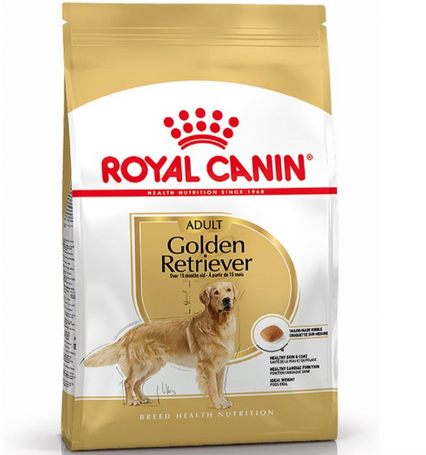 ROYAL CANIN 皇家犬糧 金毛尋回犬成犬專用糧 呵護心臟健康, 12kg, 1個, IDEAL WEIGHT