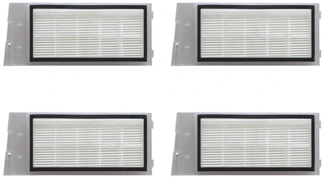 Xiaomi 스마트 홈 ROIDMI EVE Plus 로봇 진공 청소기 예비 부품 교체 HEPA 필터 액세서리 용, 기타, 04 4pcs