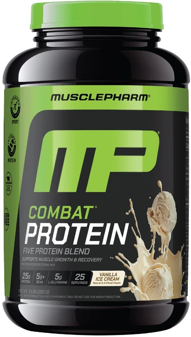 머슬팜 컴뱃 프로틴 파우더 바닐라, 1개, 900g - 쿠팡