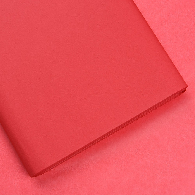 습자지 색화지 꽃포장지 완충지 크리스마스 선물 포장지, 1개, 4절200장 빨강색