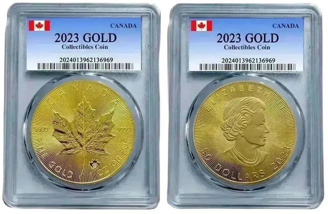 1996 캐나다 메이플 은화 1온스 99.99% 순은 엘리자베스 2세 투자용 실버코인 진품보장 수집용 외국 은화, 04 - 쿠팡