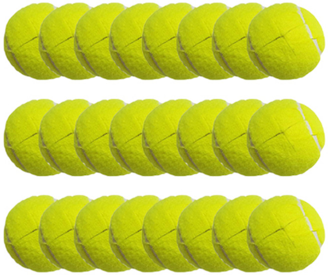 테니스공 의자 발 커버, 라임, 24개