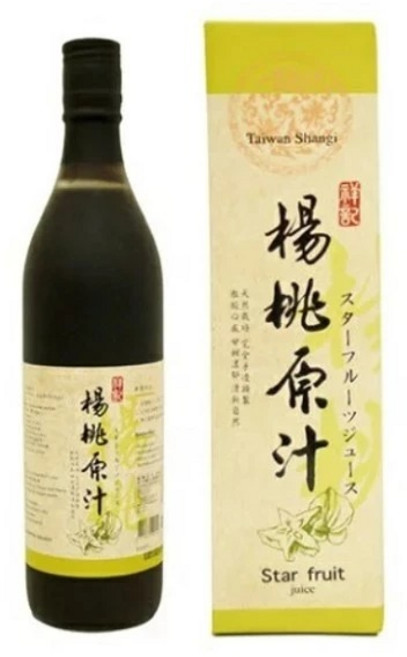 祥記 楊桃原汁 600ml 罐裝 消暑解渴 無添加, 1個