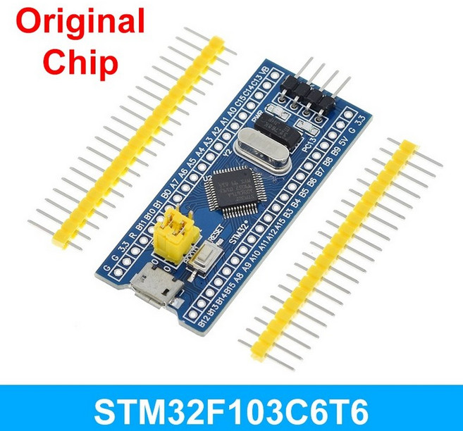 TZT ST LINK V2 시뮬레이터 다운로드 프로그래머 STM32F103C8T6 ARM STM32 최소 시스템 개발 보드 STM32F401 STM32F411, [05] STM32F103C6T6 Module