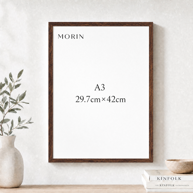 MORIN 인증서 액자 고급 사진 액자 벽걸이 데스크톱 겸용, 1개, 복고 스타일