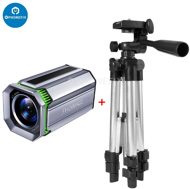 스트리밍 카메라 HDMI 카메라 올인원 라이브 초점 웹캠 듀얼 10X 방송 광학 디지털 모듈 1080P 출력 자동 줌 USB, 5)Only 24-inch Tripod, 5)Only 24inch Tripod