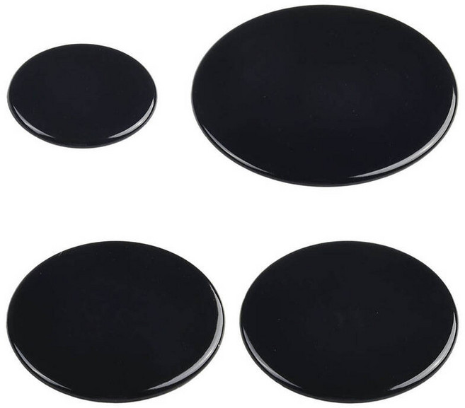 가스렌지 호환부품 4Pcs 쿠커 호브 가스 버너 캡 55mm 75mm 100mm SABAF 액세서리 스토브 헤드 커버 주방 갤리