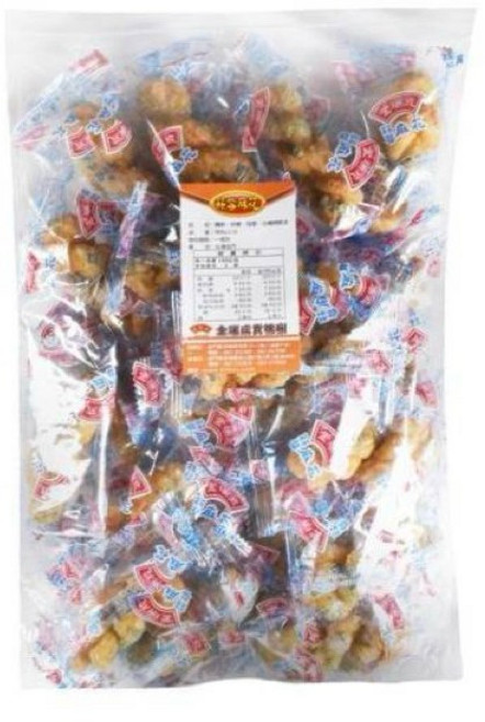 金瑞成 蒜蓉麻花 貢糖 量販包, 1個