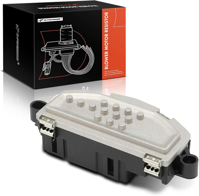 A-Premium 전면 HVAC 블로워 모터 저항기 크라이슬러 닷지 지프 모델 호환 - 300 챌린저 차저 2014-2017/2019-2023 듀랑고 2014-2023 그랜드, A-Premium 전면 HVAC 블로워 모터 저항기 크