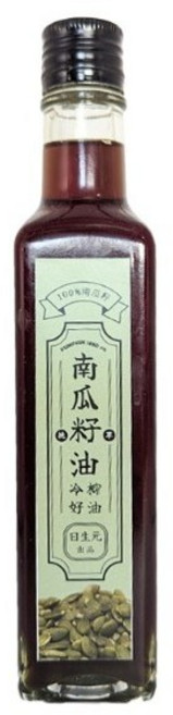 日生元 南瓜籽油 冷壓初榨 250ml, 1個