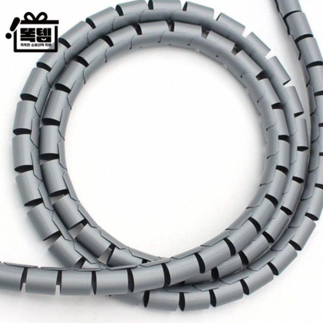 케이블정리 전선 보호 커버 스네이크 케이블 정리 강템, 1개
