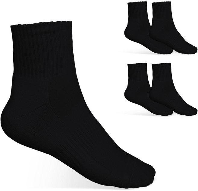 국산 빅사이즈 스포츠 단목 쿠션 파일 두꺼운 남자 처음 양말 왕발 큰발 [285~310mm] 5켤레, XL(5켤레)x1개, 블랙