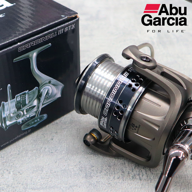 아부가르시아 카디날3 STX 스피닝릴 볼락 에깅 배스 올라운드 릴, 2500SH (쉘로우 스풀), 혼합색상, 2500SH (쉘로우 스풀)