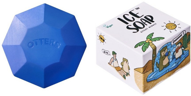 오터스마켓 아이스솝 얼음비누 쿨링 멘톨 비누, 1개입, 120g