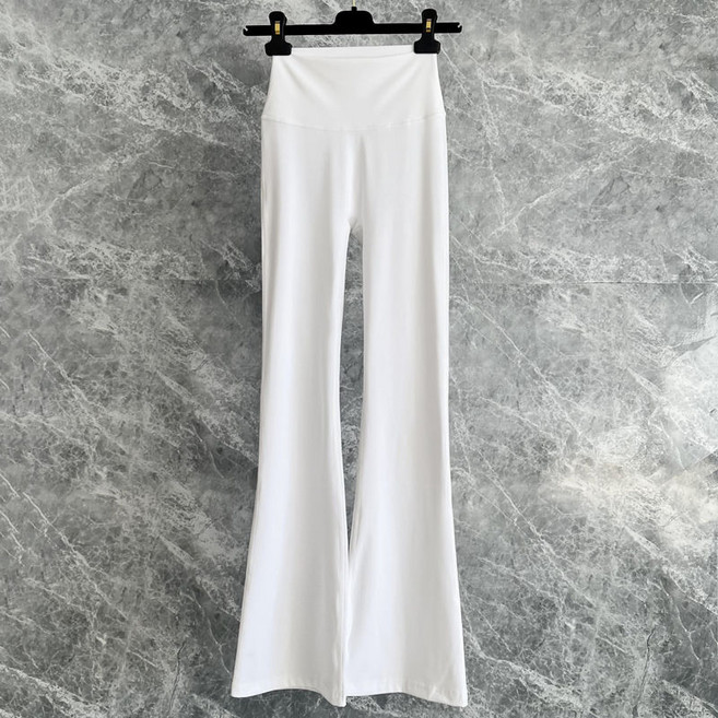 페이준 여성 요가 팬츠 하이웨스트 나팔바지 슬림핏 섹시 트레이닝 바지 YJ244