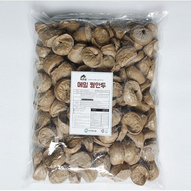 대용량 맛있는 메밀 꿩만두 4kg x 1봉, 1개