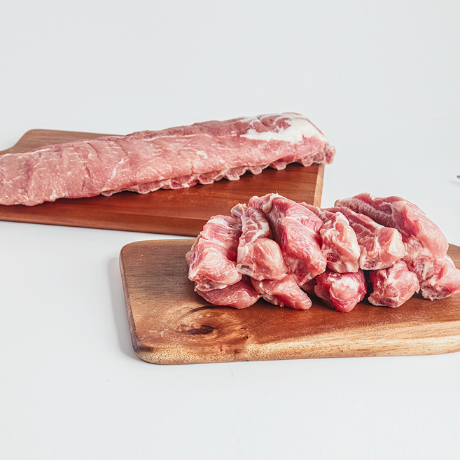 도담신선육 한돈 등갈비 찜/폭립 (냉장) 1kg, 1개