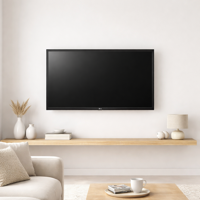 LG전자 HD LED TV, 80cm(32인치), 32LQ635BGW, 벽걸이형, 방문설치