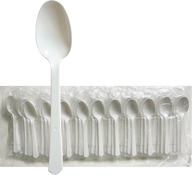 토미야미 개별포장 일회용 대포크 화이트, 500개, 1개