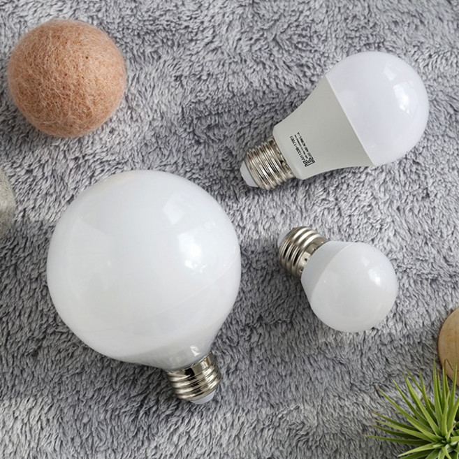 [마켓비] 전구하나, E26 LED 아이볼전구 12W 전구(노란)색, 1개