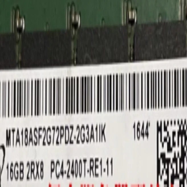 MTA18ASF2G72PDZ-2G3A1 마이크론 16GB(1X16GB) 2RX8 PC4-2400T DDR4 메모리용, 1개 - 쿠팡