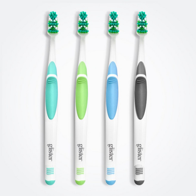 암웨이 글리스터 멀티액션 칫솔 레귤러, 4개입, 1개