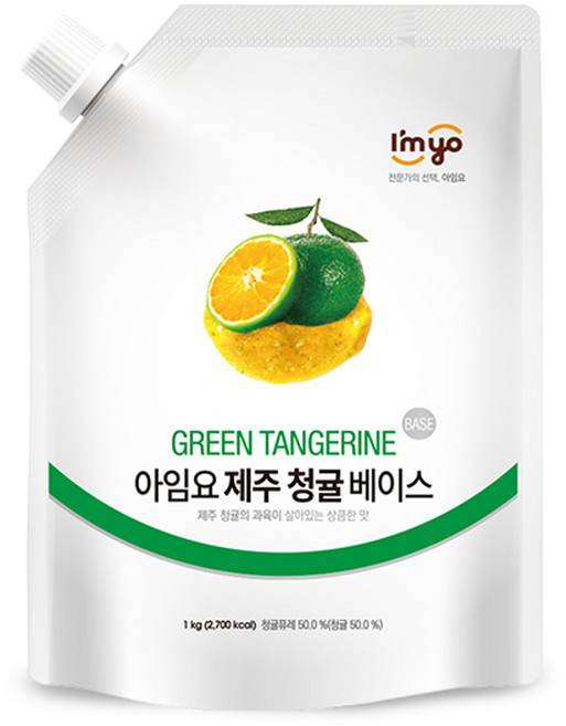 아임요-청귤베이스1kg x12, 1kg, 12개
