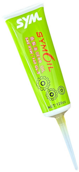 SYM 齒輪油 GEAR OIL SAE 85W-140 GL-5, 1個, 85W140,120cc