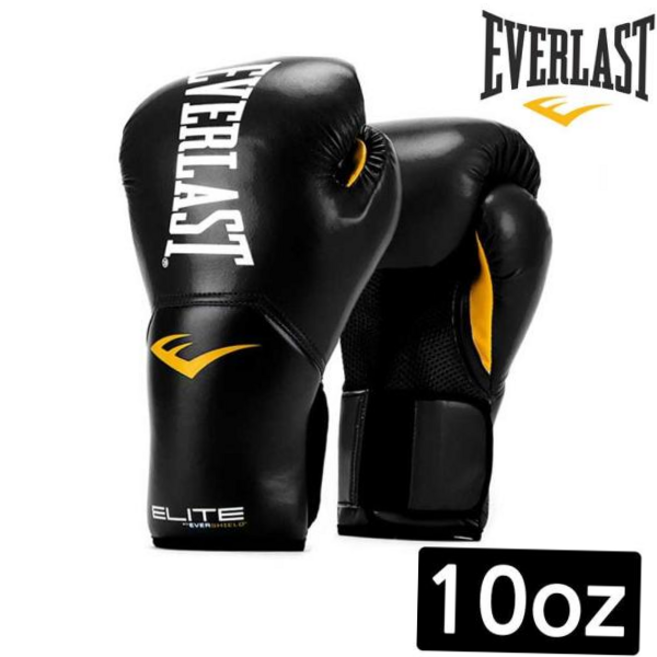 에버라스트 복싱 글러브 엘리트 프로 스타일 트레이닝 (블랙) (10oz) (EVESTG), 상세페이지 참조, 1개