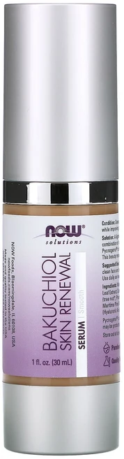 NOW Foods Solutions 바쿠치올 스킨 리뉴얼 세럼 30ml (1 fl oz), NOWFoodsSolutions바쿠치올스킨리뉴얼세럼30, 1개 - 쿠팡