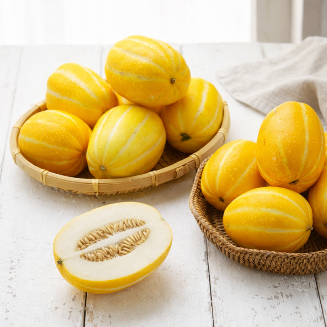 고당도 산지직송 성주 참외 가정용 소과, 1개, 1kg 소과